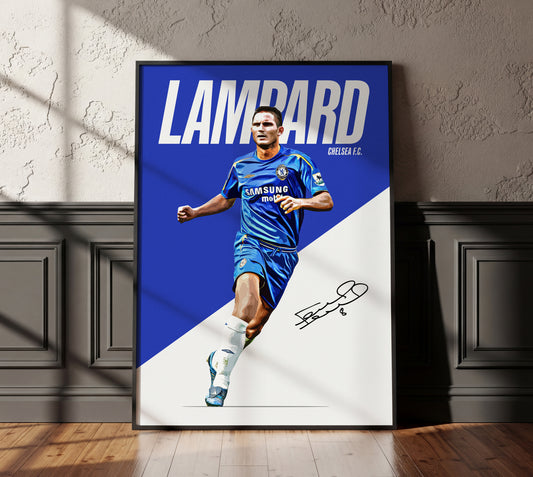 Frank Lampard 4K Icon Poster