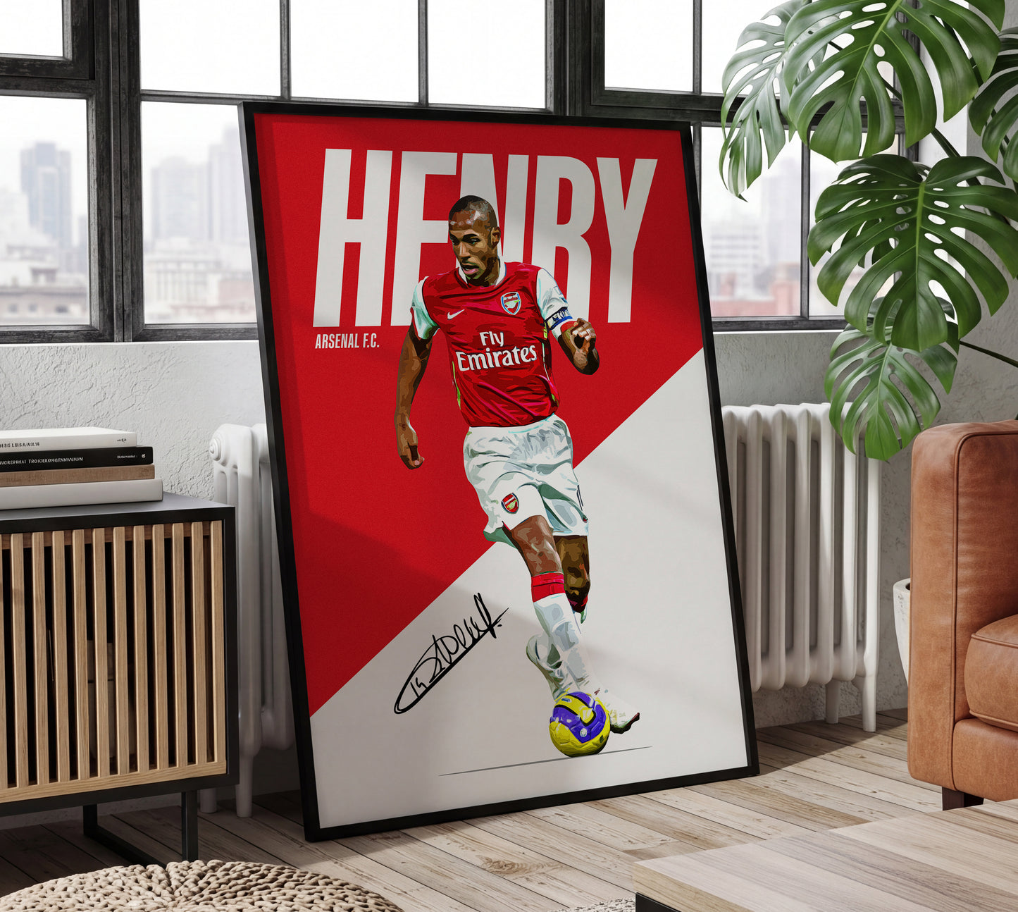 Thierry Henry 4K Icon Poster