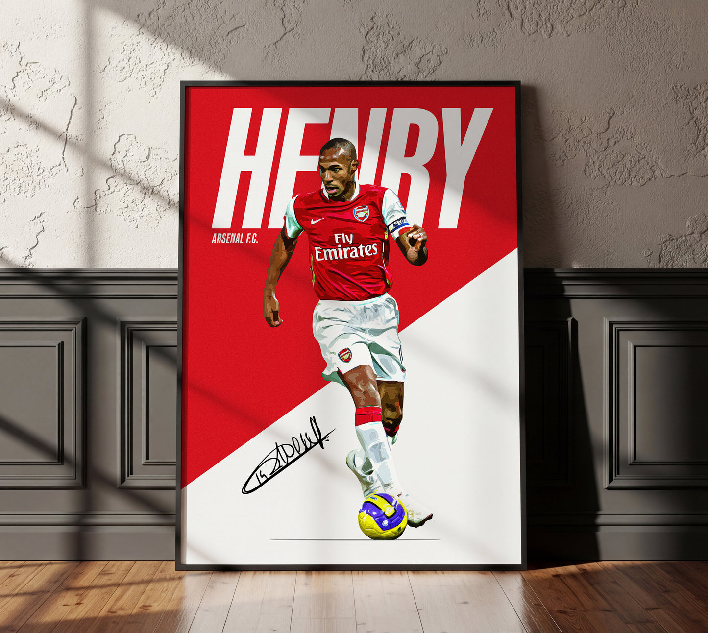Thierry Henry 4K Icon Poster