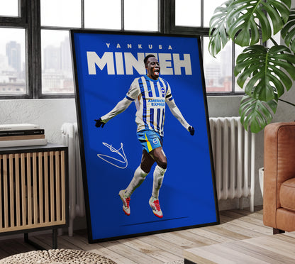 Yankuba Minteh 24/25 4K Poster