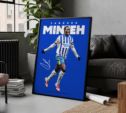 Yankuba Minteh 24/25 4K Poster