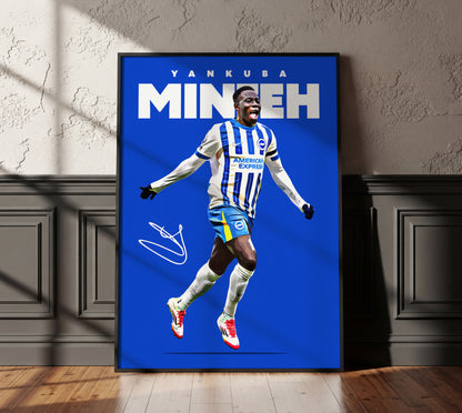 Yankuba Minteh 24/25 4K Poster