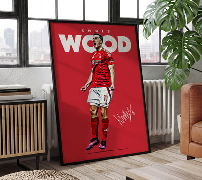 Chris Wood 24/25 4K Poster