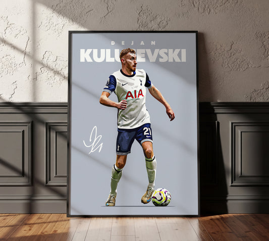 Dejan Kulusevski 24/25 4K Poster