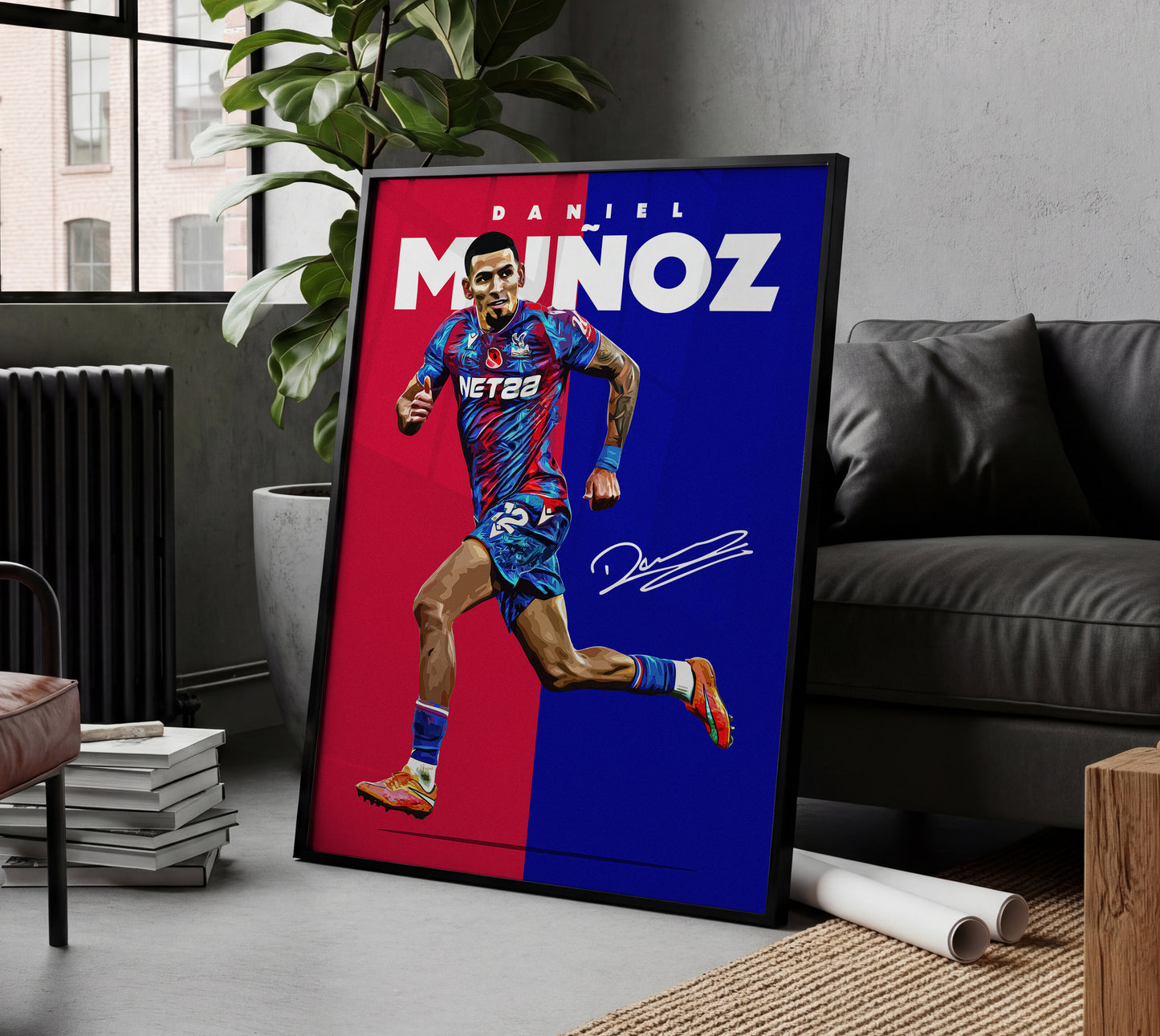 Jean-Philippe Mateta 24/25 4K Poster