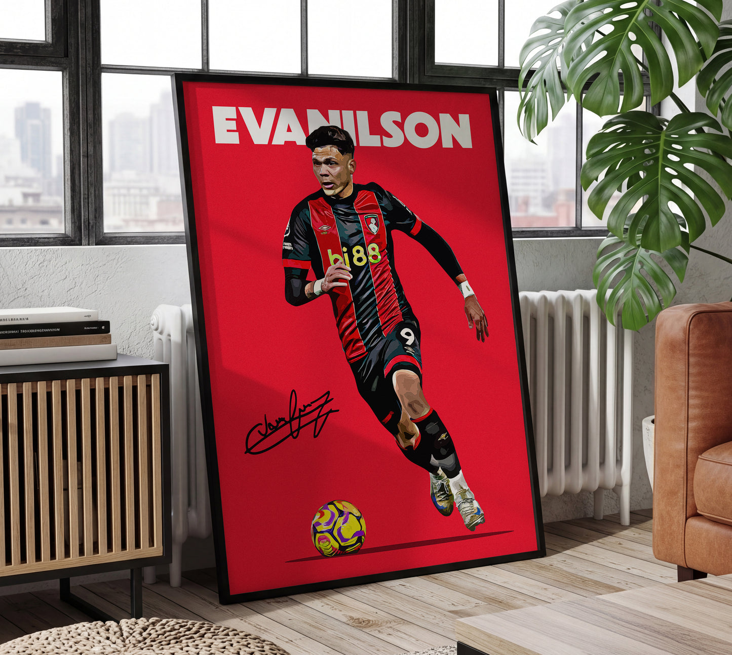 Evanilson 24/25 4K Poster