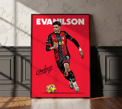 Evanilson 24/25 4K Poster