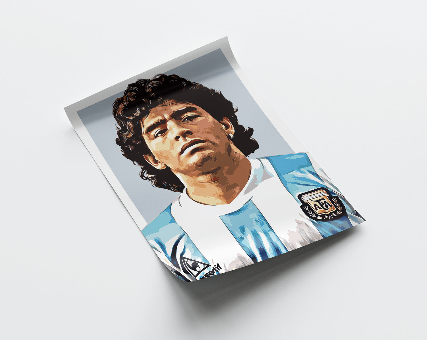 Diego Maradona 4K Icon Poster