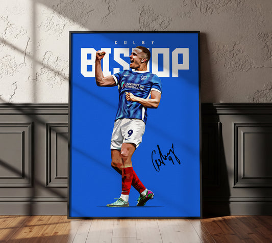 Colby Bishop 24/25 4K Poster