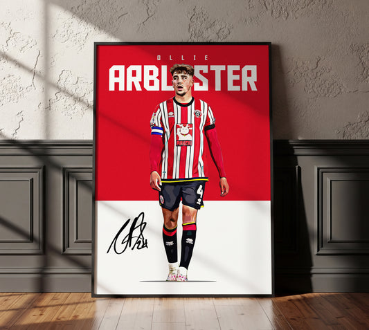 Ollie Arblaster 24/25 4K Poster