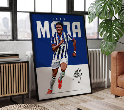 Josh Maja 24/25 4K Poster
