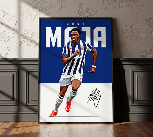 Josh Maja 24/25 4K Poster