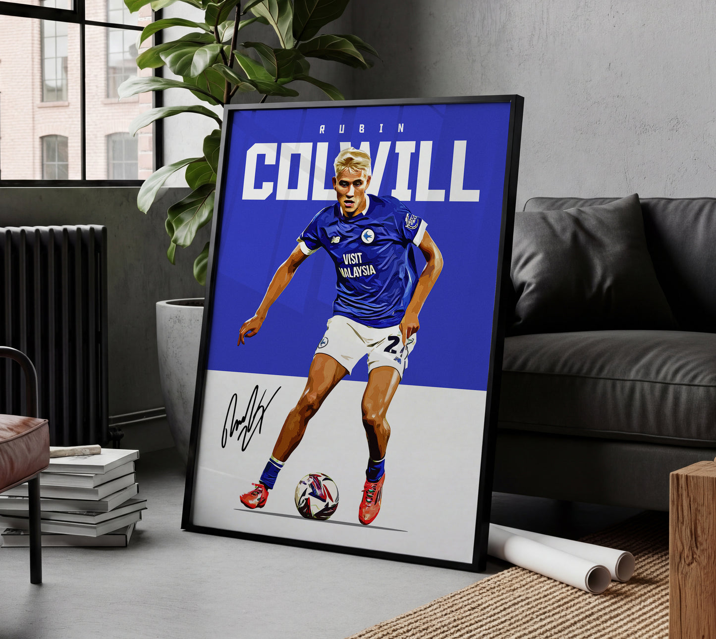 Rubin Colwill 24/25 4K Poster