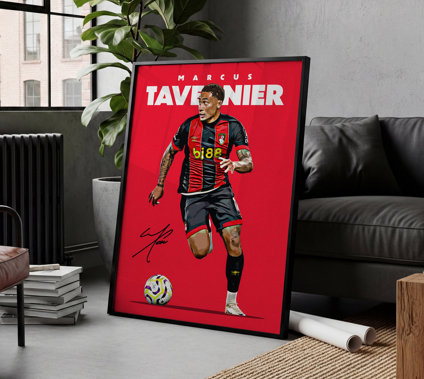 Marcus Tavernier 24/25 4K Poster