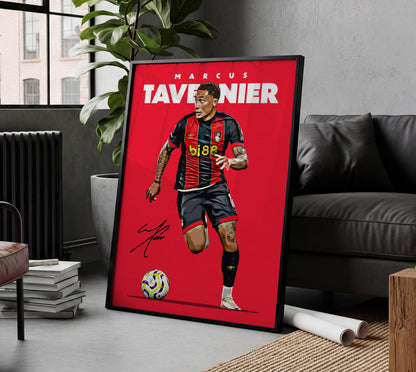 Marcus Tavernier 24/25 4K Poster