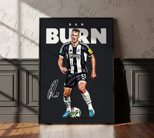 Dan Burn 24/25 4K Poster
