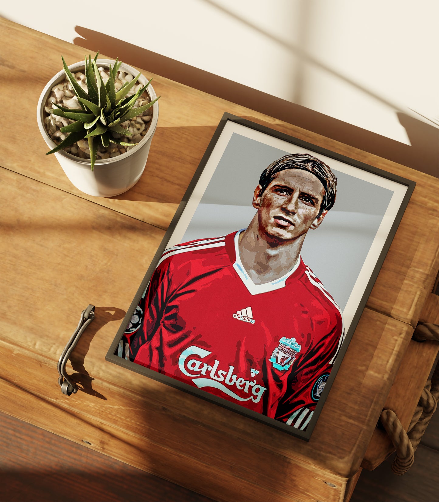 Fernando Torres Icon Poster
