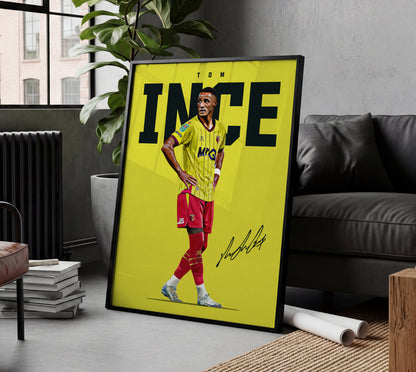 Tom Ince 24/25 4K Poster