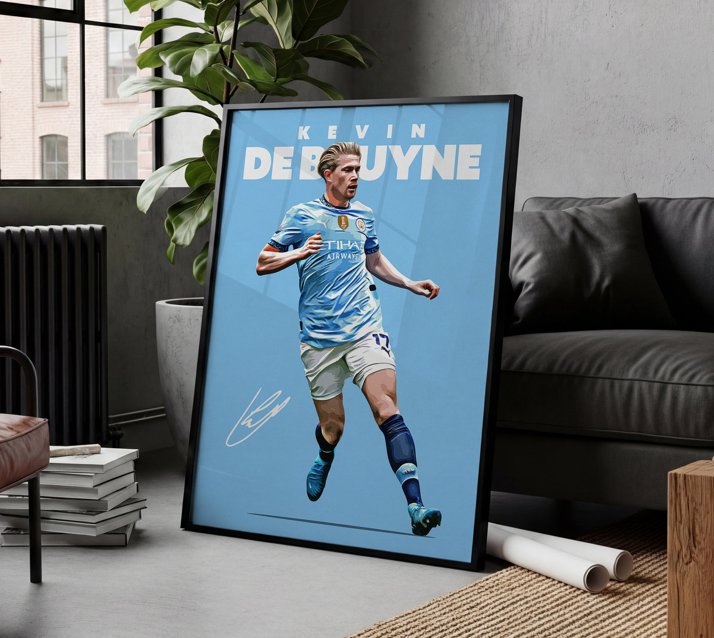 Kevin De Bruyne 24/25 4K Poster