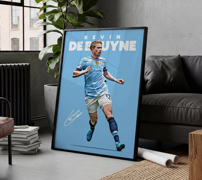 Kevin De Bruyne 24/25 4K Poster