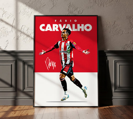 Fabio Carvalho 24/25 4K Poster