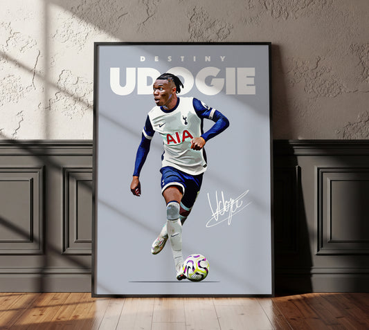 Destiny Udogie 24/25 4K Poster