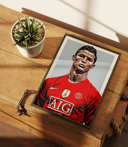Cristiano Ronaldo 4K Icon Poster