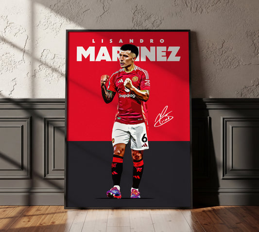 Lisandro Martinez 24/25 4K Poster