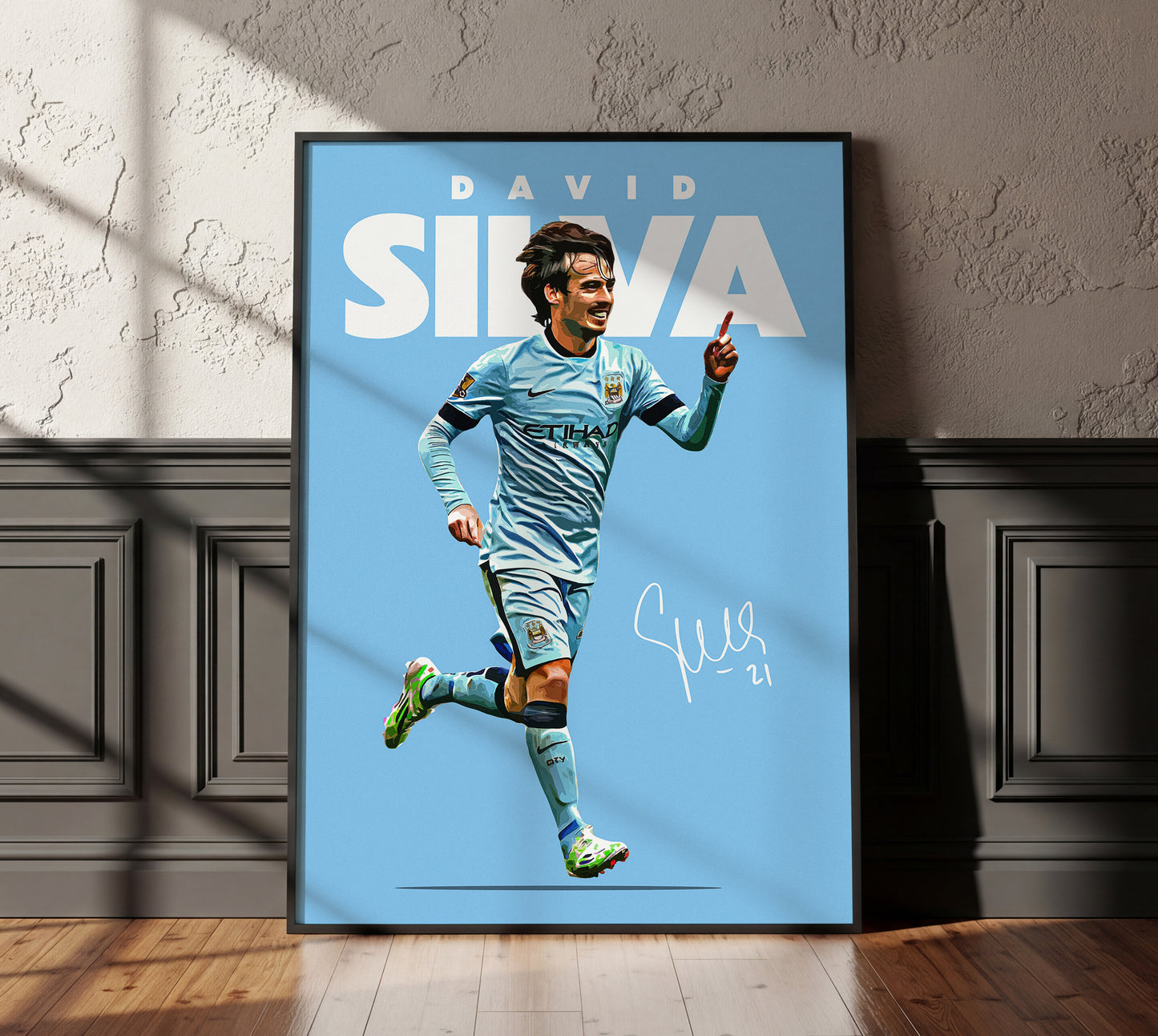 David Silva 4K Poster