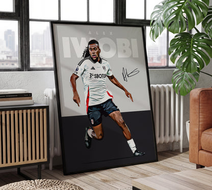 Alex Iwobi 24/25 4K Poster