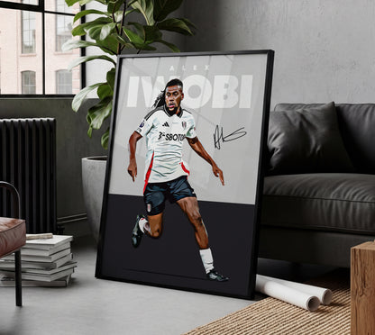 Alex Iwobi 24/25 4K Poster