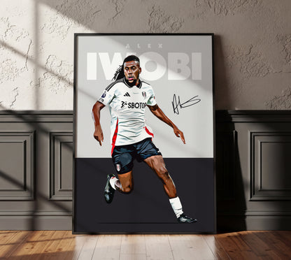 Alex Iwobi 24/25 4K Poster
