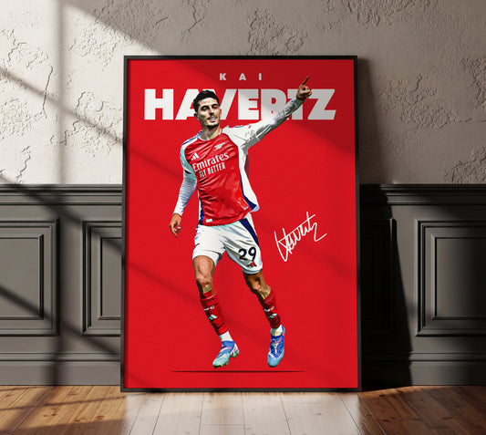 Kai Havertz 24/25 4K Poster
