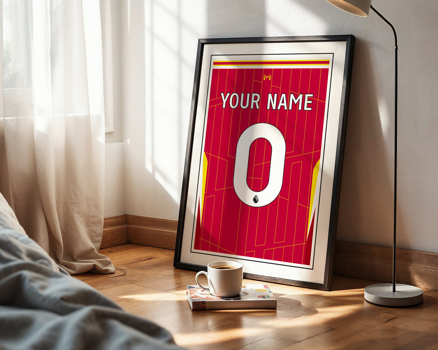 Liverpool Shirt 24/25 Customisable Poster