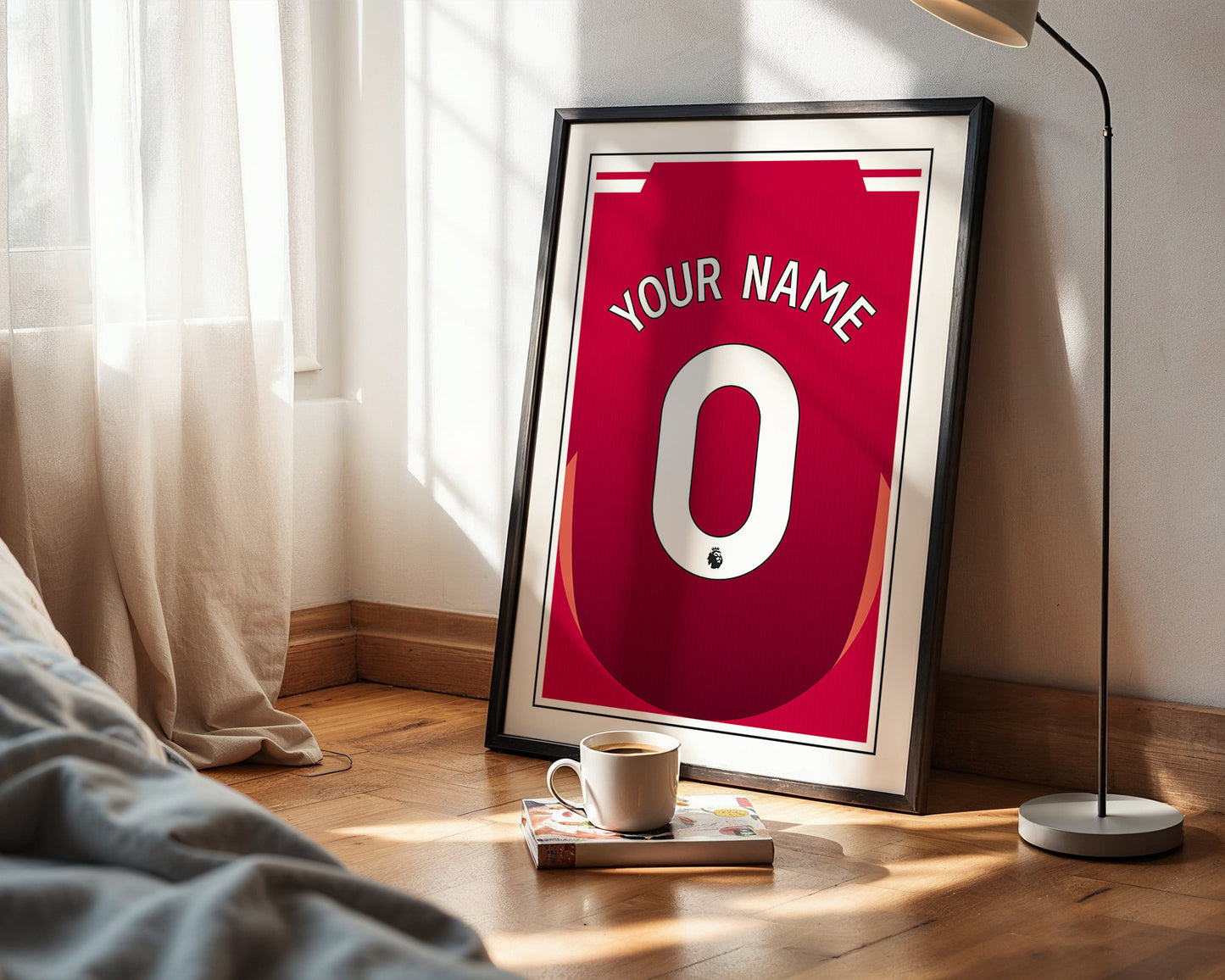 Manchester United Shirt 24/25 Customisable Poster