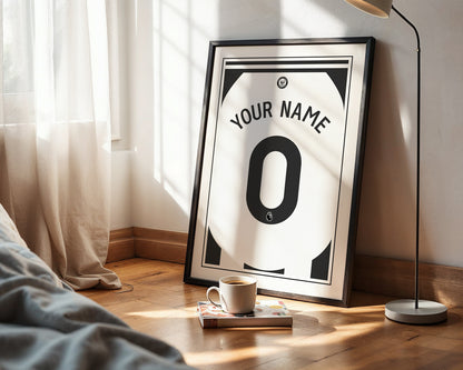 Newcastle United Shirt 24/25 Customisable Poster