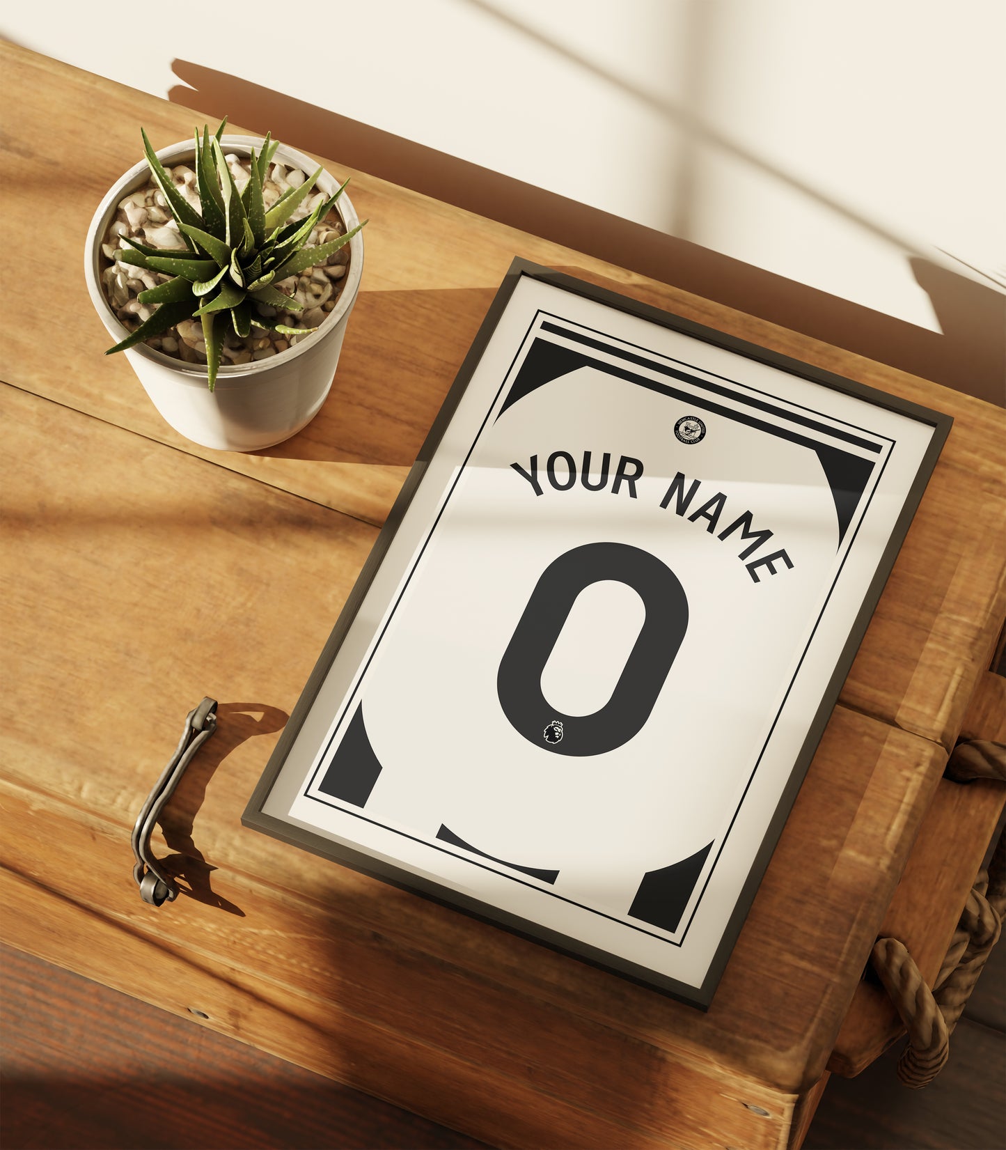 Newcastle United Shirt 24/25 Customisable Poster