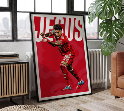 Igor Jesus 25/26 4K (Home) Poster