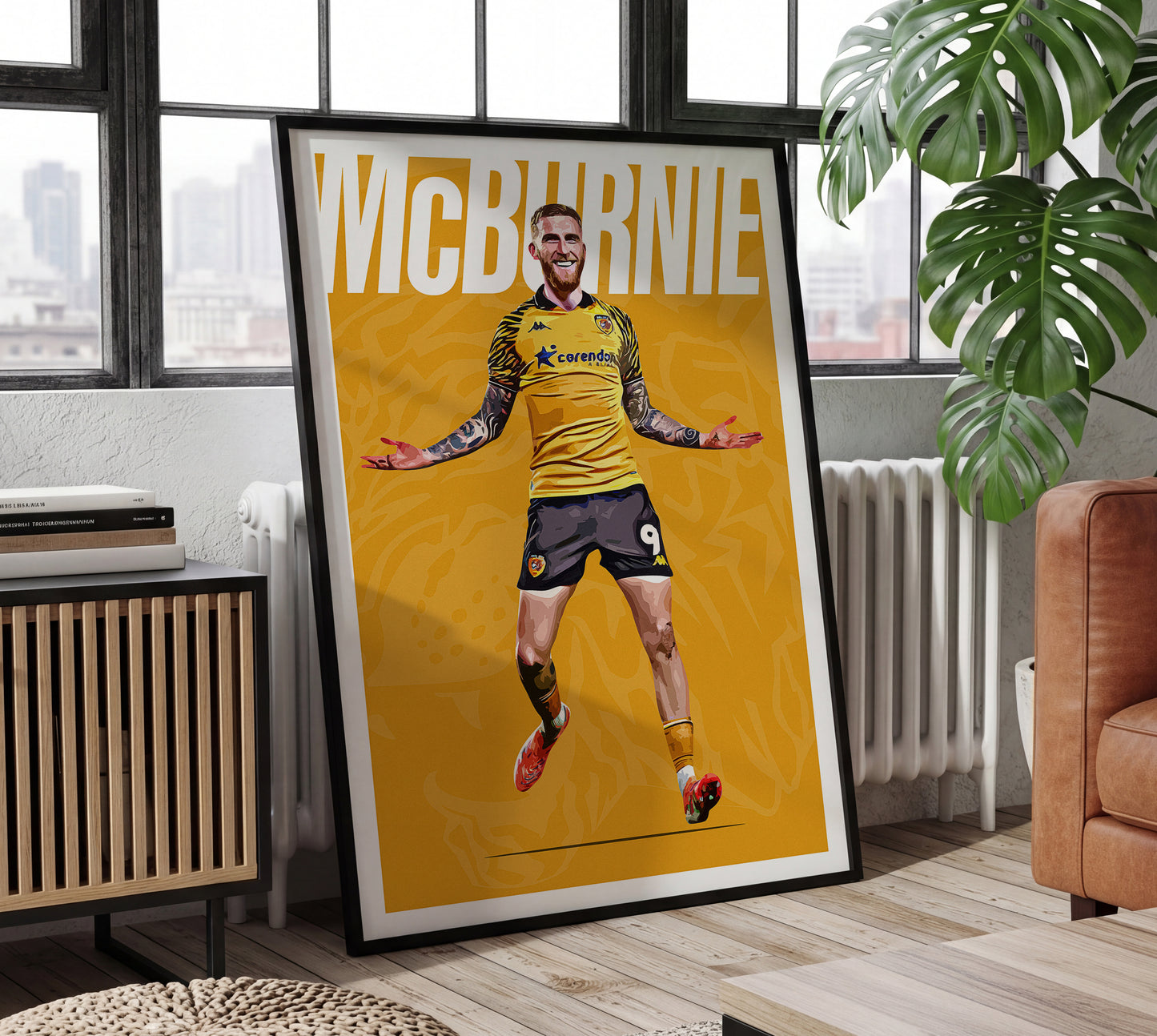 Ollie McBurnie 25/26 4K (Home) Poster