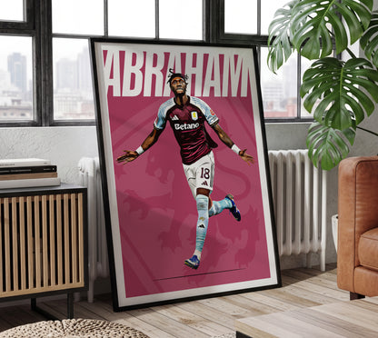 Tammy Abraham 25/26 4K (Home) Poster