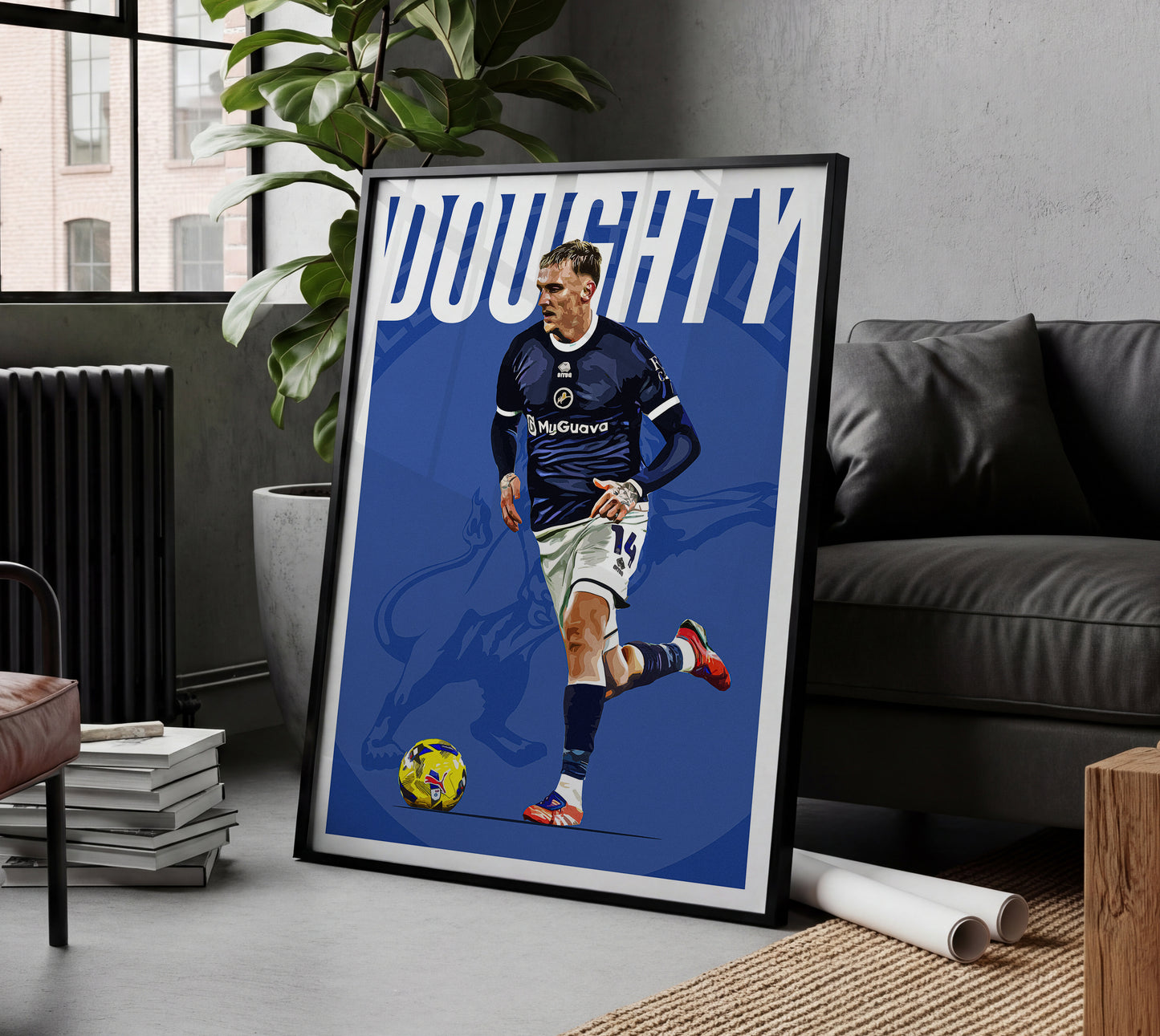 Alfie Doughty 25/26 4K (Home) Poster