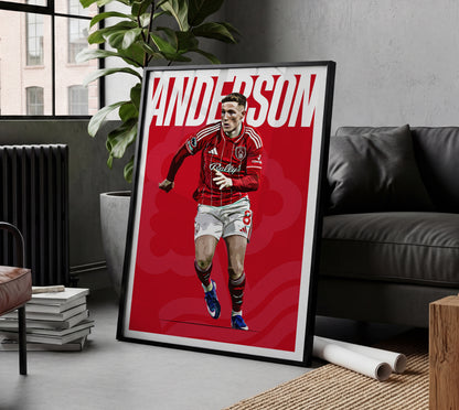 Elliot Anderson 25/26 4K (Home) Poster