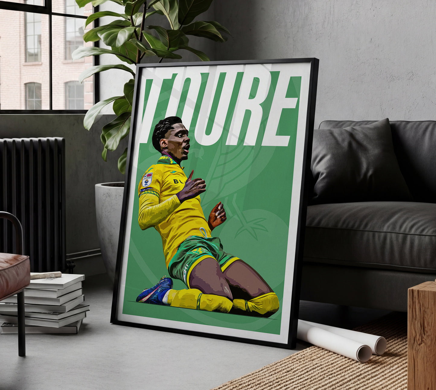 Mohamed Toure 25/26 4K (Home) Poster