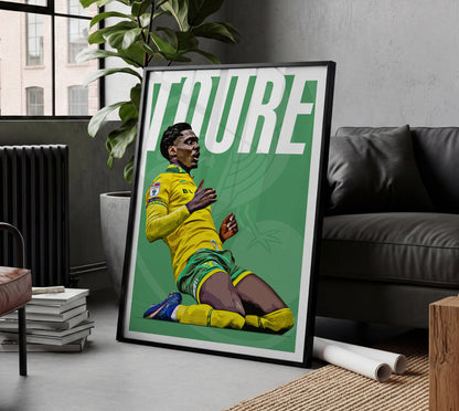 Mohamed Toure 25/26 4K (Home) Poster