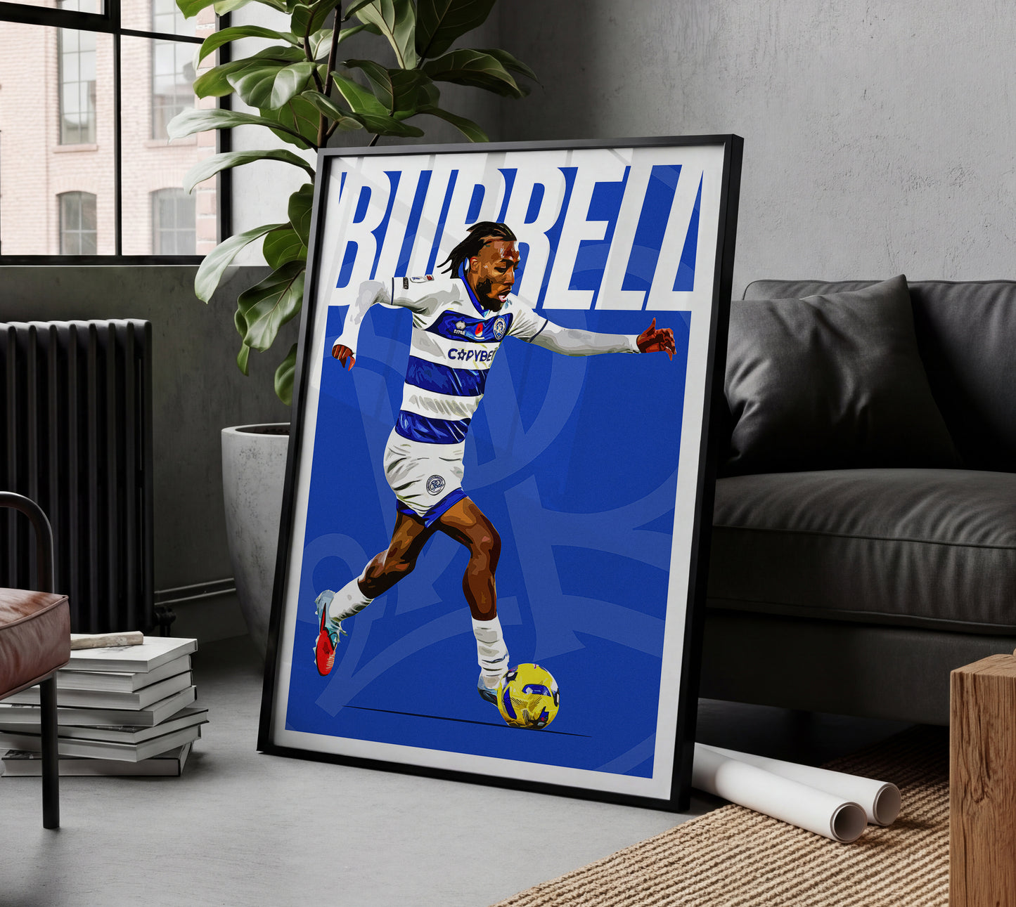 Rumarn Burrell 25/26 4K (Home) Poster