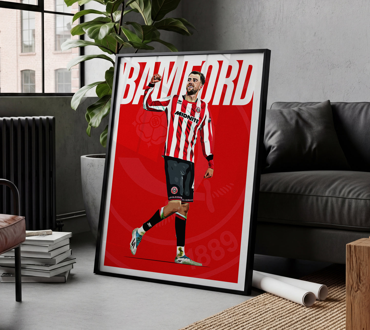 Patrick Bamford 25/26 4K (Home) Poster