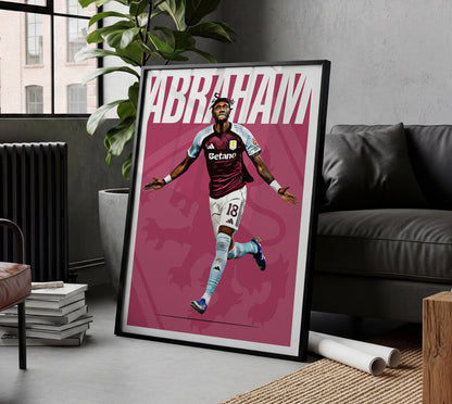 Tammy Abraham 25/26 4K (Home) Poster