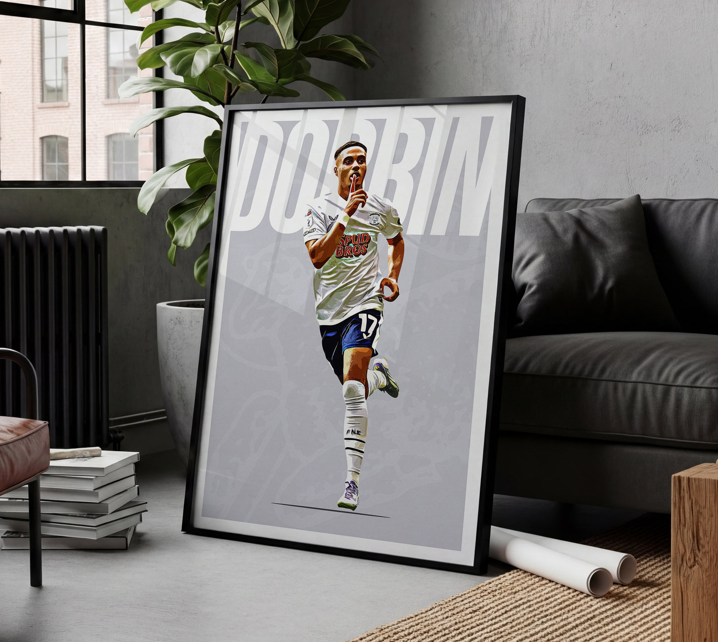Lewis Dobbin 25/26 4K (Home) Poster