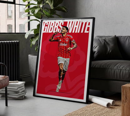 Morgan Gibbs-White 25/26 4K (Home) Poster