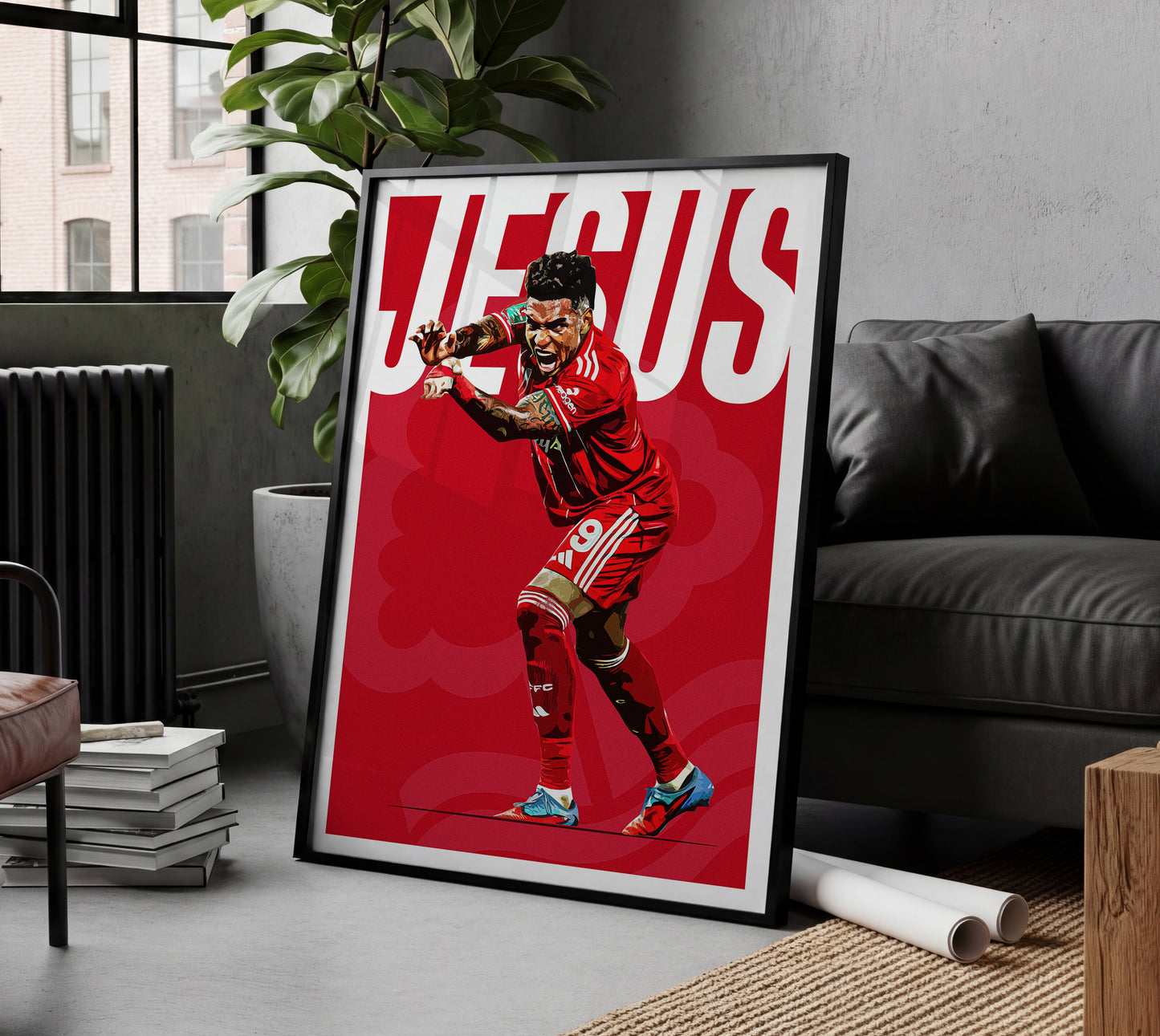 Igor Jesus 25/26 4K (Home) Poster